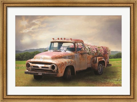 Framed Truckload of Beauty Print