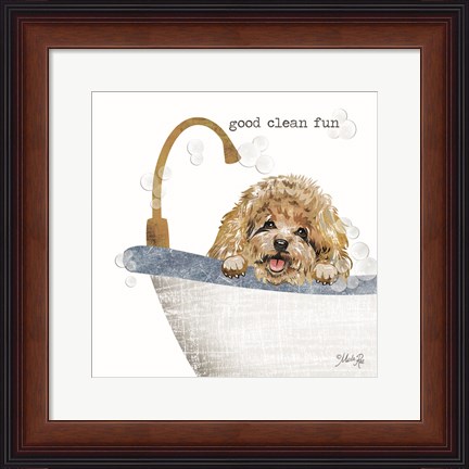 Framed Good Clean Fun Print