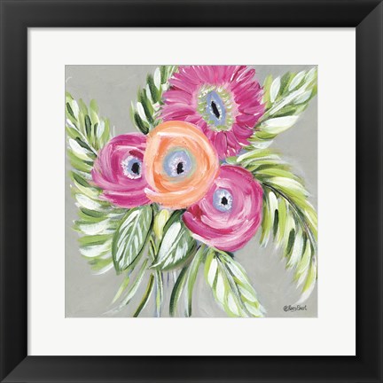 Framed Beautiful Blooms Print