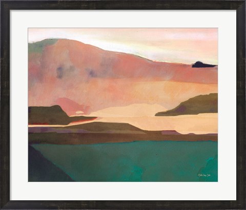 Framed Sunset Sands II Print