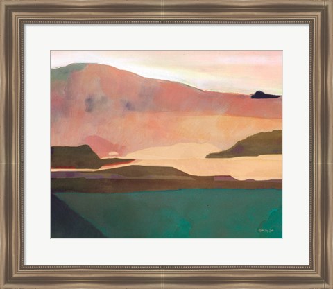 Framed Sunset Sands II Print