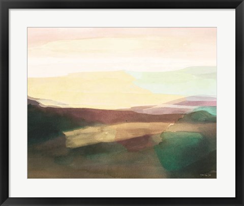 Framed Sunset Sands III Print