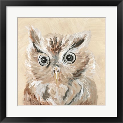 Framed Willow the Owl Print