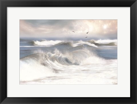 Framed Seas the Day Print