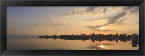 Framed French Bay Sunrise Print