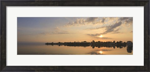 Framed French Bay Sunrise Print