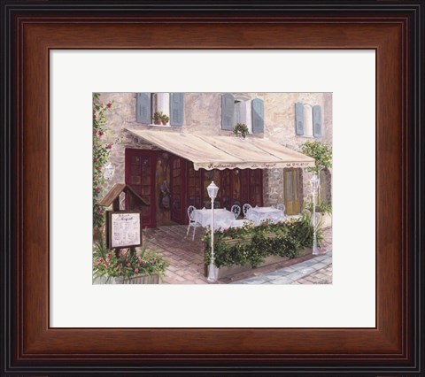 Framed Restaurant Print