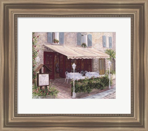 Framed Restaurant Print