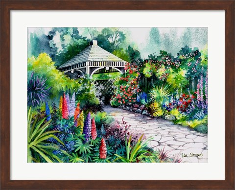 Framed Summerhouse Print