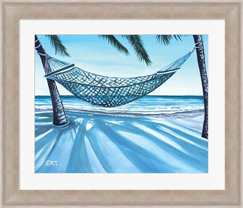 Framed Sand and Shadows Print