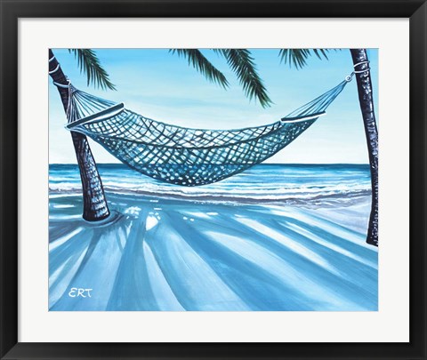 Framed Sand and Shadows Print