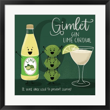 Framed Gimlet Print