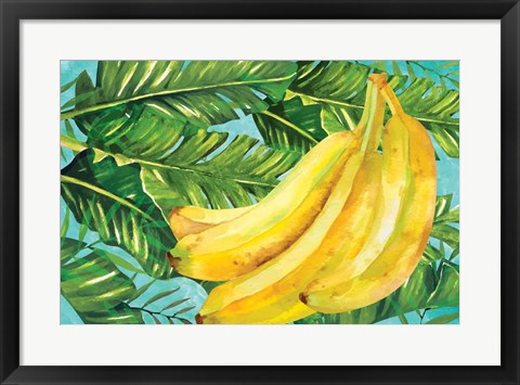 Framed Bananas I Print