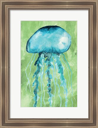 Framed Jelly Fish Print