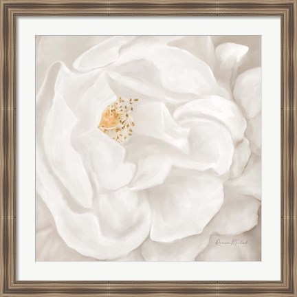 Framed Neutral Rose No. 2 Print