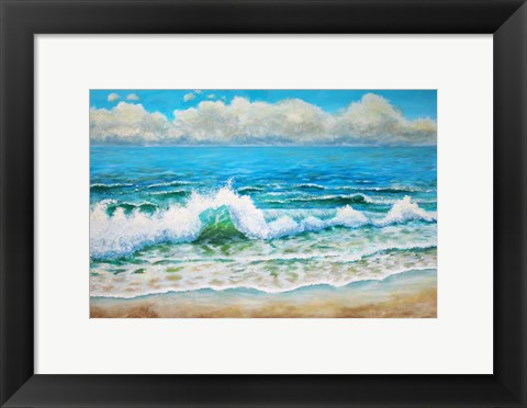 Framed Wave Print