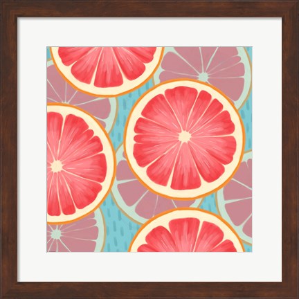 Framed Grapefruit Print