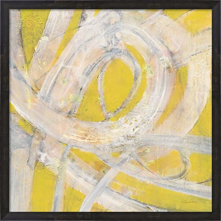 Framed Sunshine Swirl Print