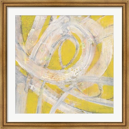 Framed Sunshine Swirl Print