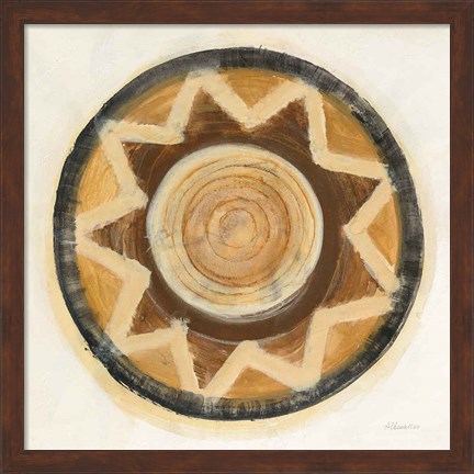 Framed Woven Wonders III Print