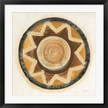 Framed Woven Wonders III Print