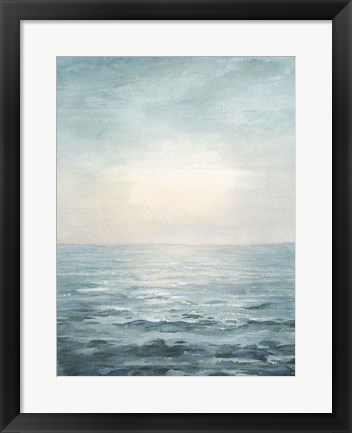 Framed Soothing Sea Print