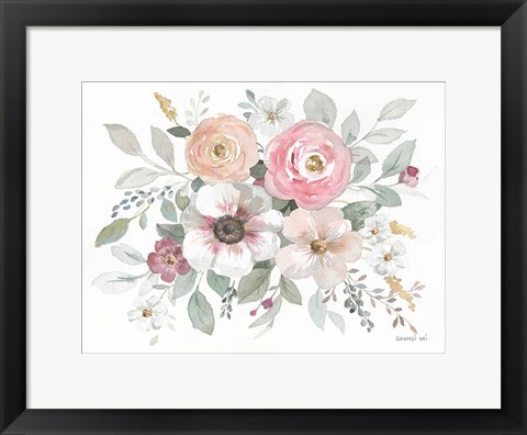 Framed Essence of Spring I Print