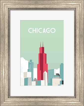 Framed Chicago Print