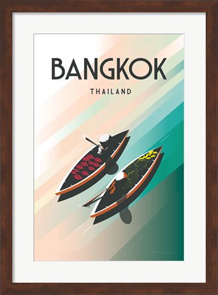 Framed Bangkok Thailand Print