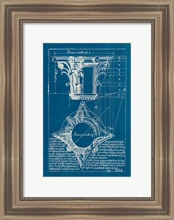 Framed Architectural Drawings I Blueprint Print