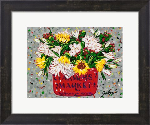 Framed Country Florals Print