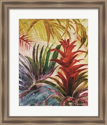 Framed Tropic Botanicals VI Print