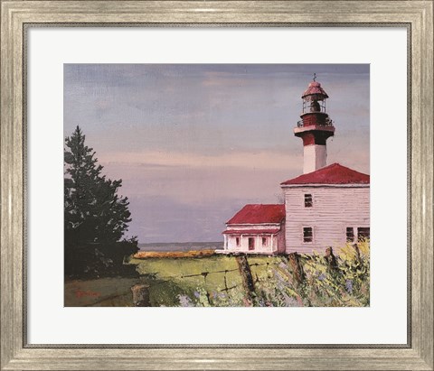 Framed Lighthouse Point Print
