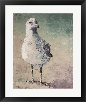 Framed Beach Bird VI Print