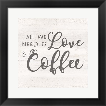 Framed Coffee Kitchen Humor III-Coffee Print