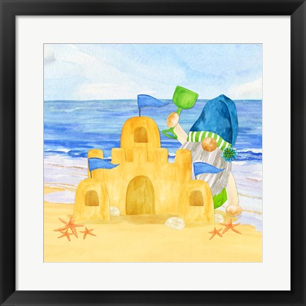 Framed Gnomes of Summer II Print