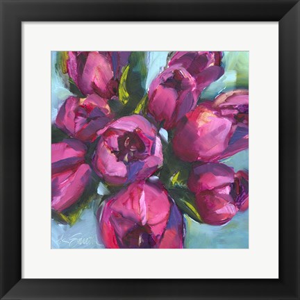 Framed Tulip Bounty Print