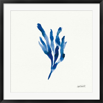 Framed Deep Sea Botanical I Print