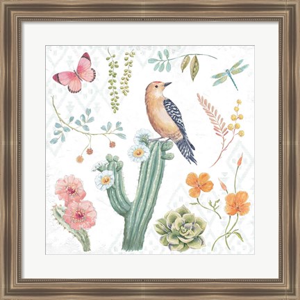 Framed Desert Beauties II Print