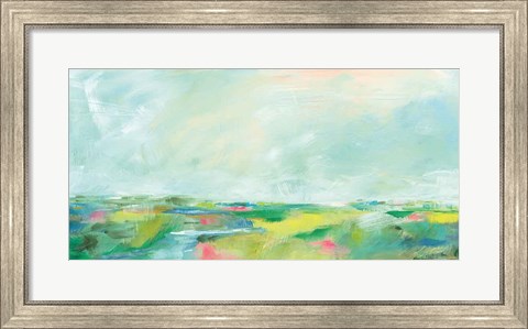 Framed Colorful Horizon Print