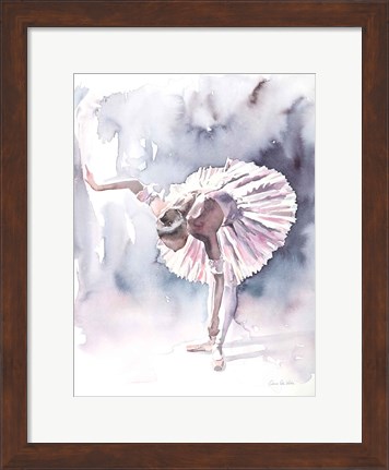 Framed Ballet VI Print