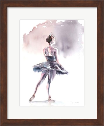 Framed Ballet I Print