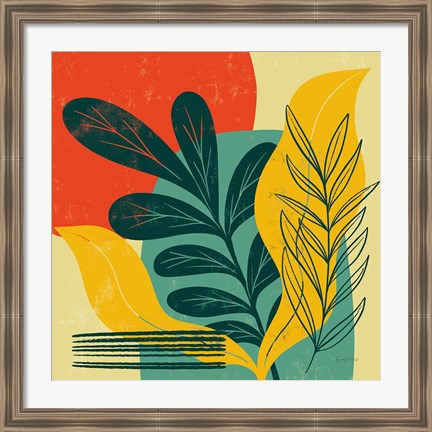 Framed Mid Century Modern III Print