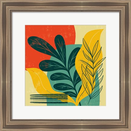 Framed Mid Century Modern III Print