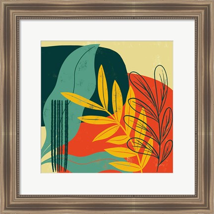 Framed Mid Century Modern II Print