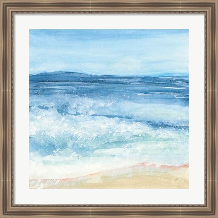 Framed Coastal III Print