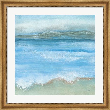 Framed Coastal I Print