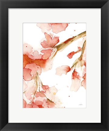 Framed Blossoms I Print