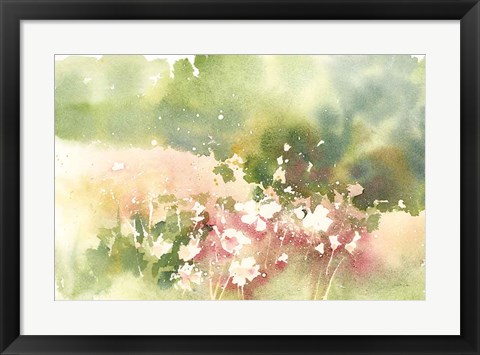 Framed Floral Field Print