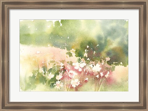 Framed Floral Field Print